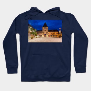 France Tower Gate by Night Hoodie